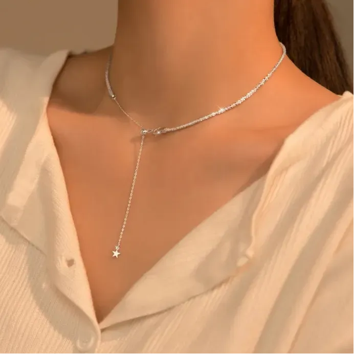 Dazzling Simple Adjustable Necklace