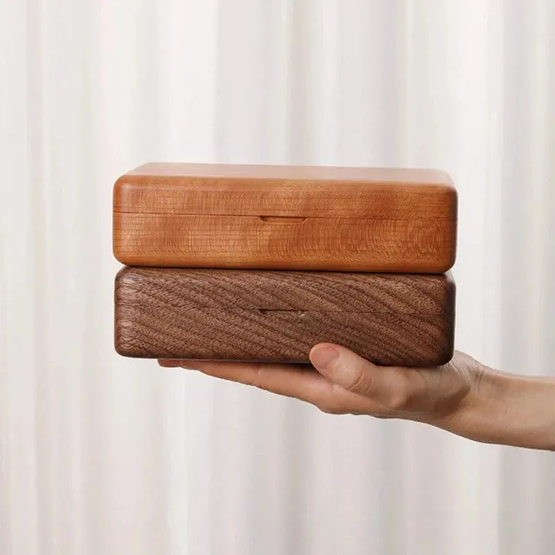 Travel Retro Wooden Jewelry Box