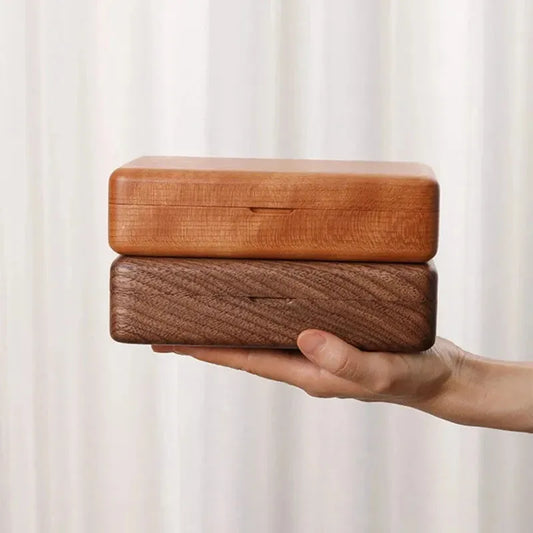 Travel Retro Wooden Jewelry Box