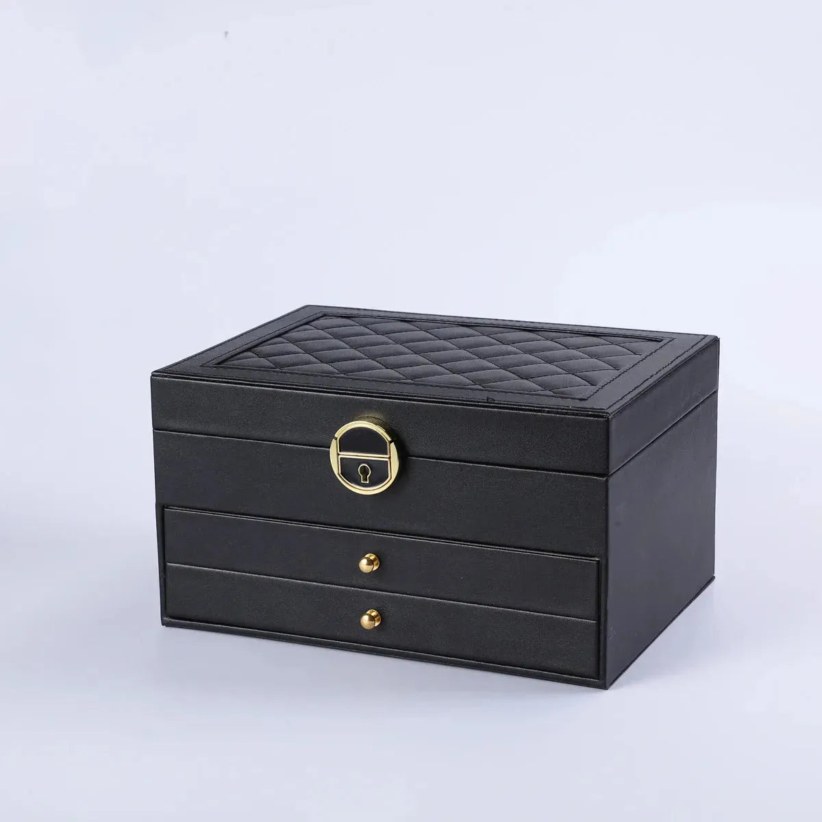 Large Jewelry Storage Box Multi-Layer Organizer For Jewelry