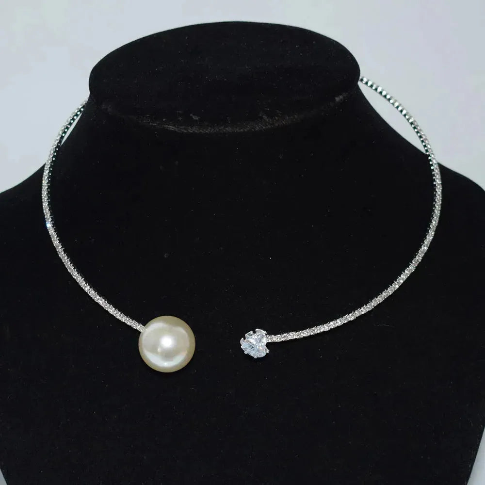 Heart Collar Choker Necklace