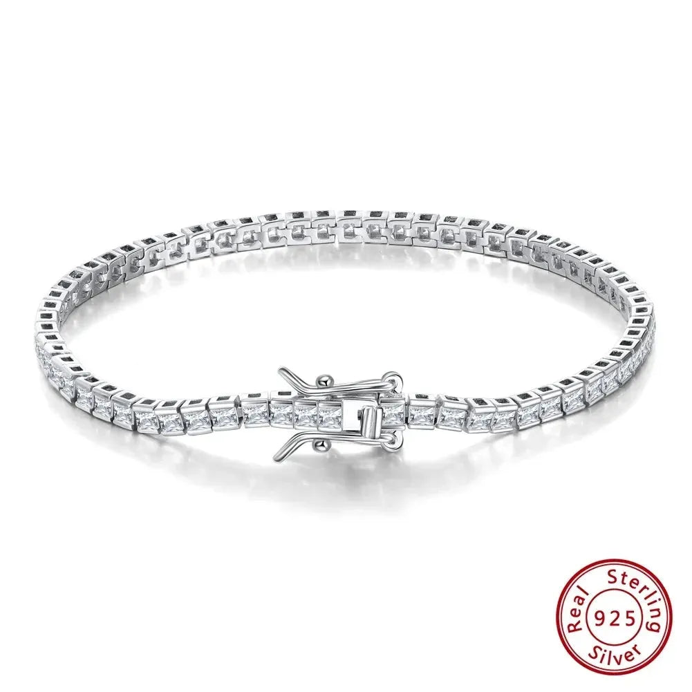 Tennis Bracelet 925 Sterling Silver