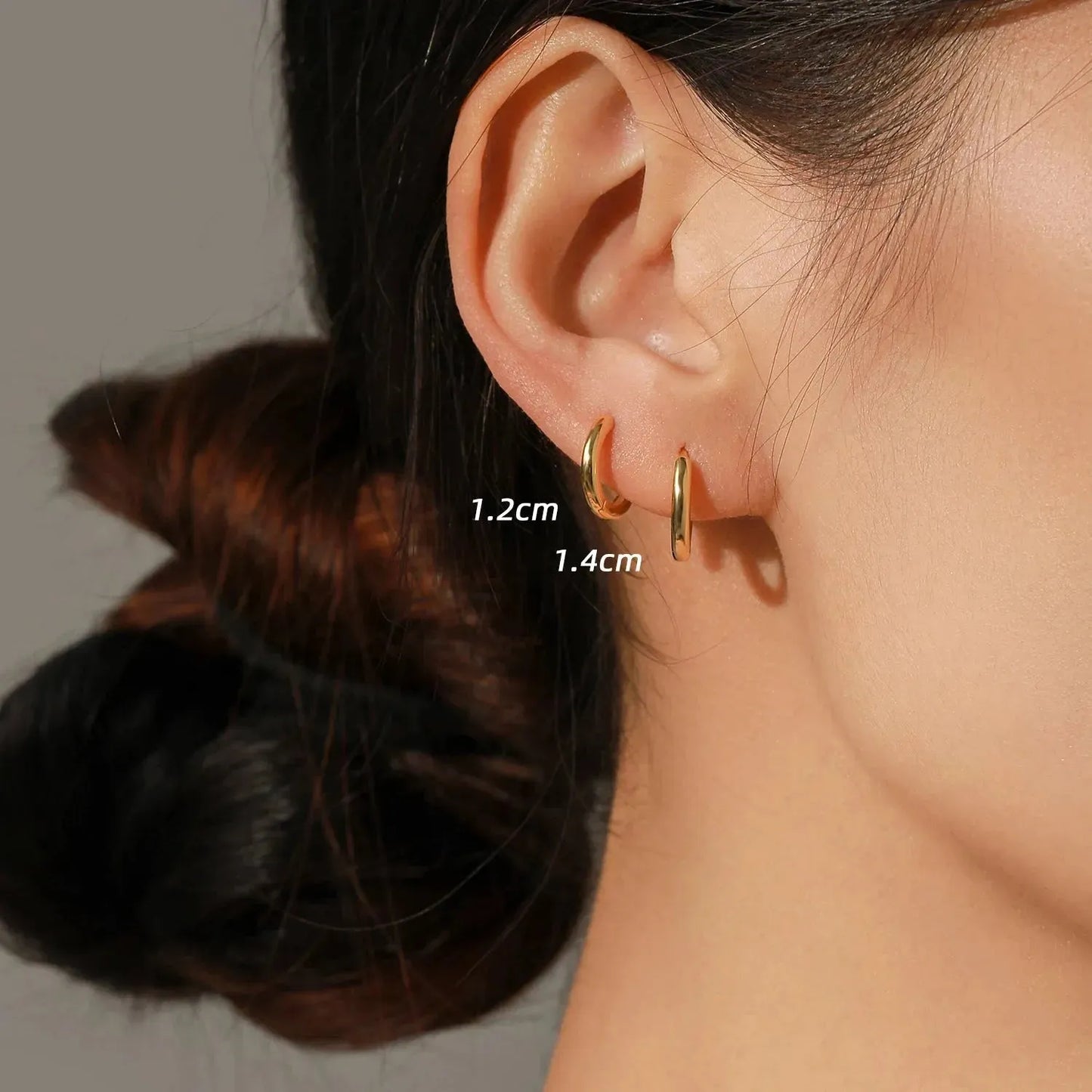 Simple Stackable Circle Ear Buckles