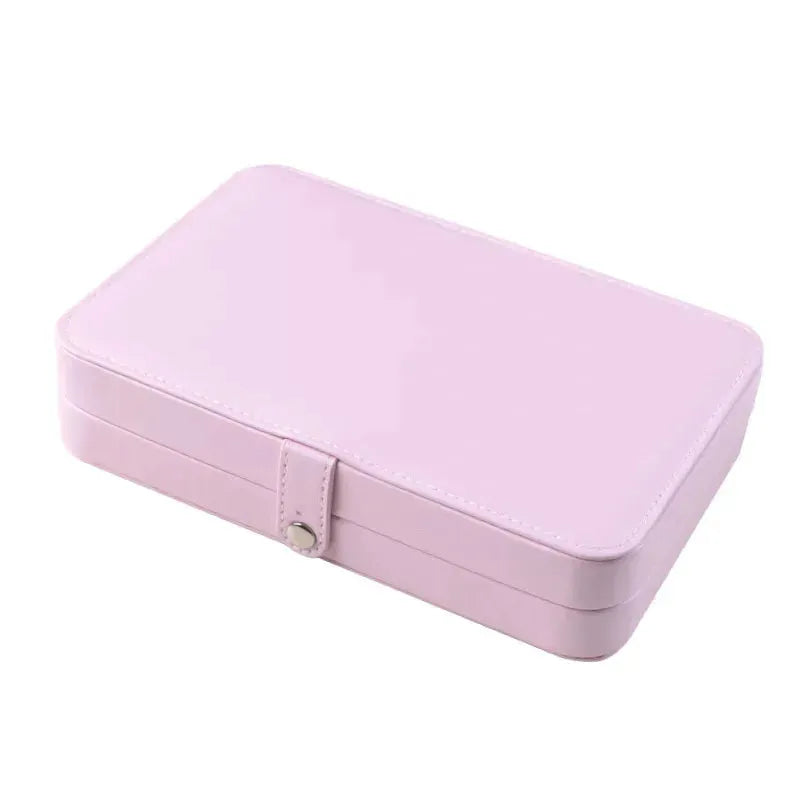 Double Layer Jewelry Jewelry Ring Necklace Storage Box Jewelry Box