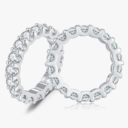 Round Eternity Band Ring