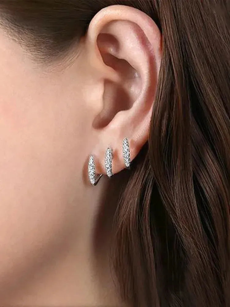 925 Sterling Silver Claws Stud Earrings