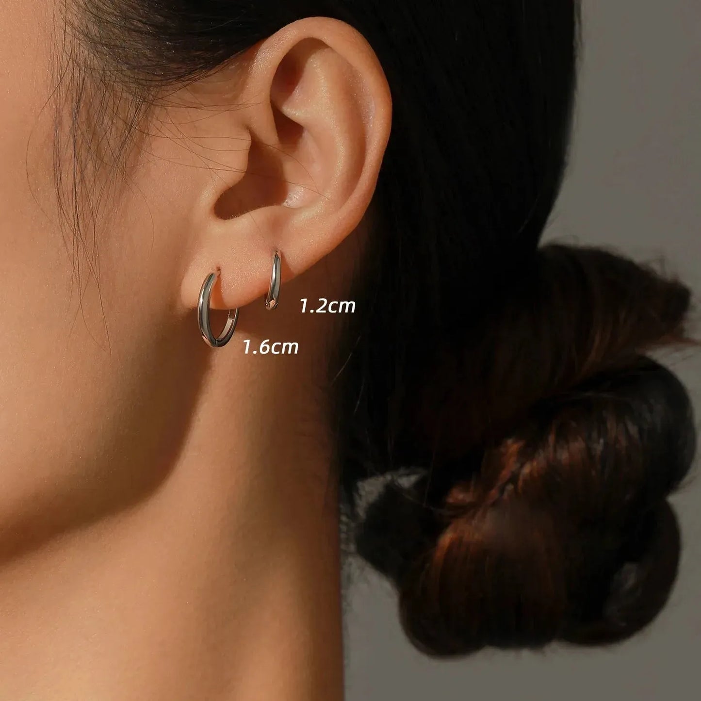 Simple Stackable Circle Ear Buckles