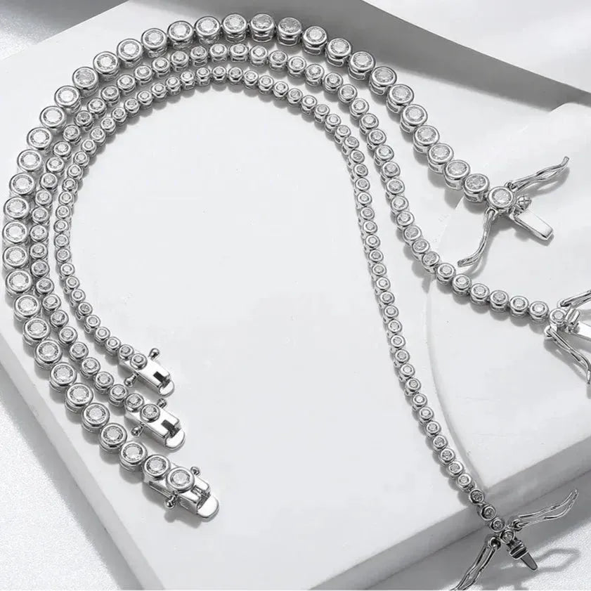 Tennis Bracelet 925 Sterling Silver