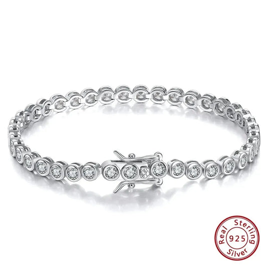 Tennis Bracelet 925 Sterling Silver