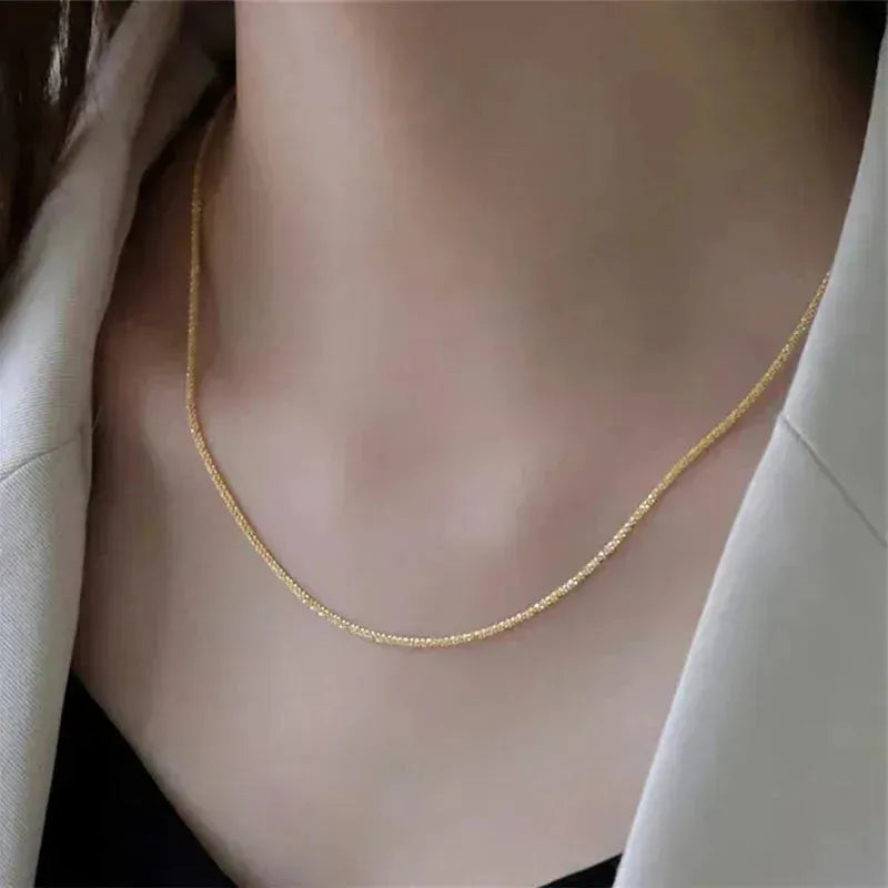 Stainless Steel Jewelry Long Choker Chain