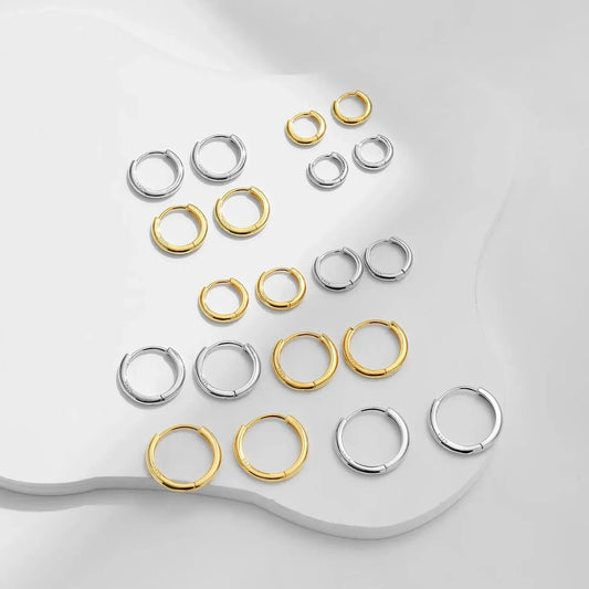 Simple Stackable Circle Ear Buckles