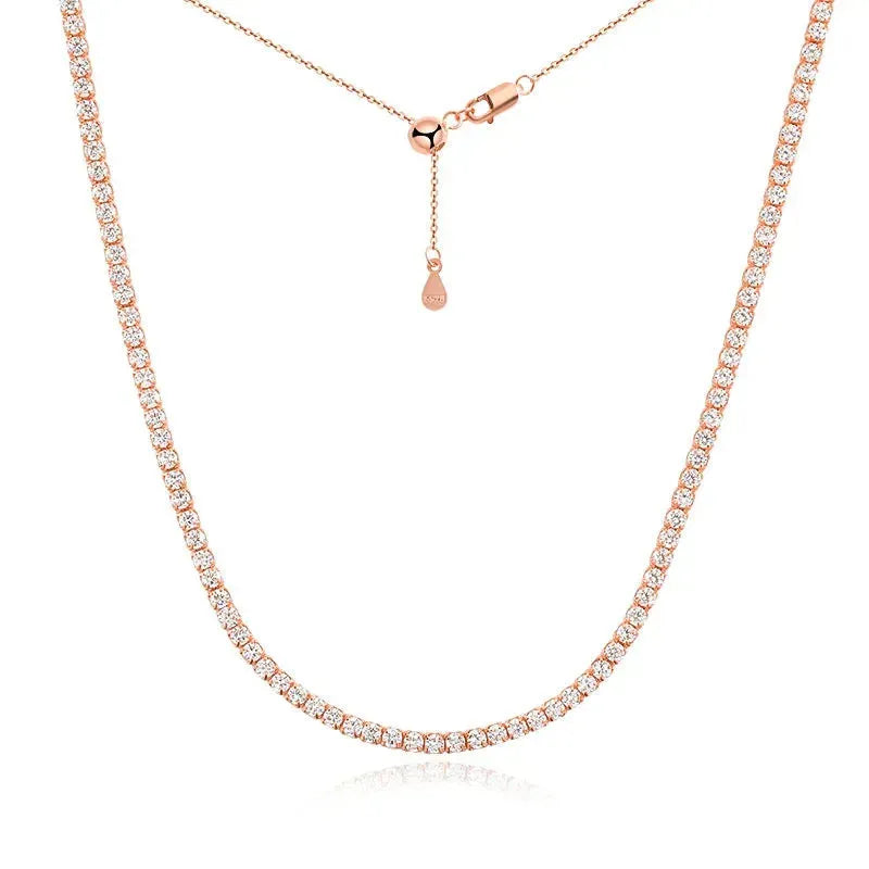 Moissanite Tennis Necklace