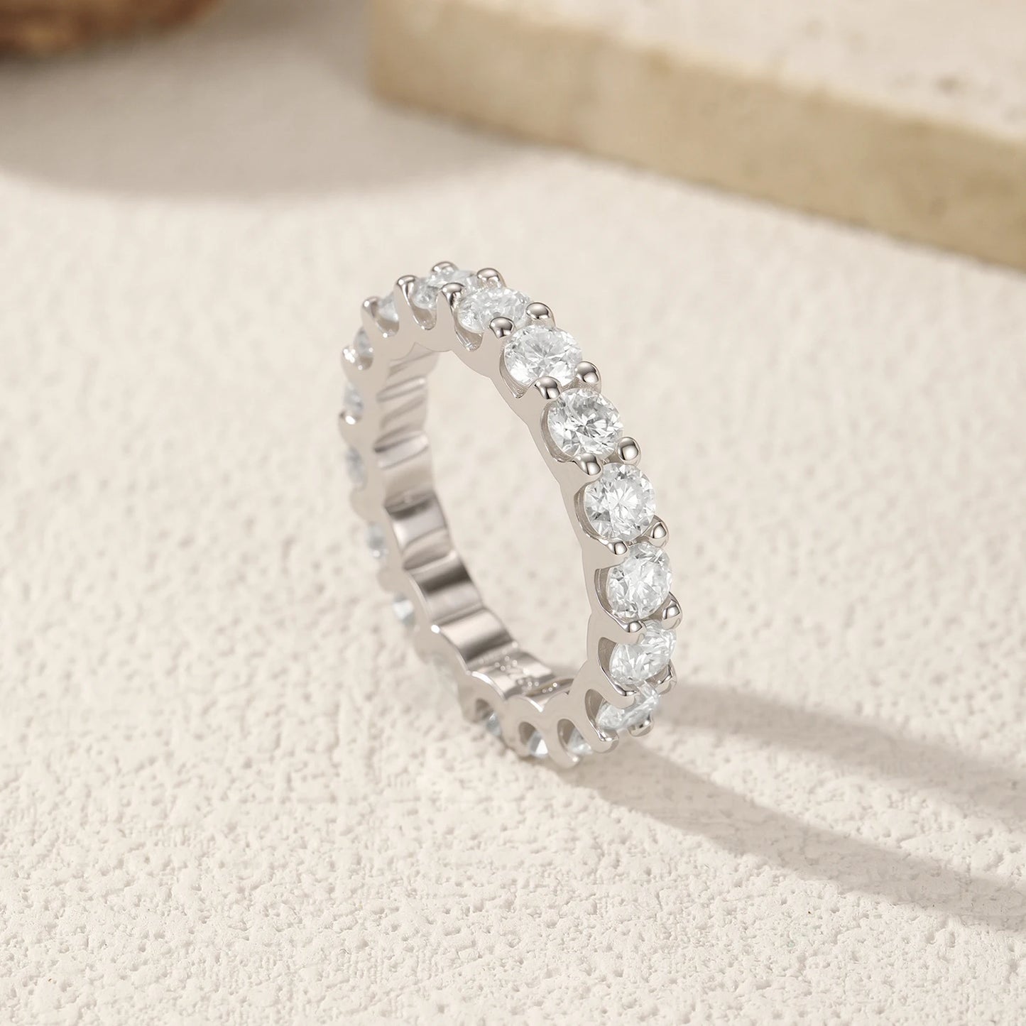 Round Eternity Band Ring